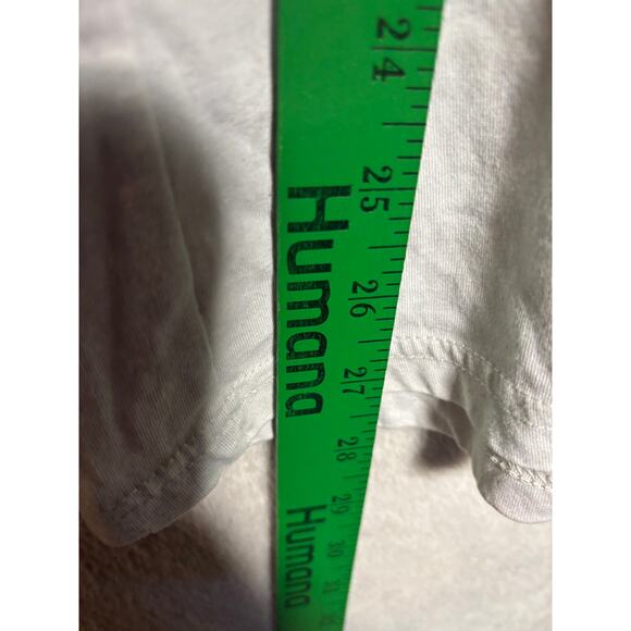 Womens Positive Vibes 100% Cotton T-Shirt‎ Top Gray Size Medium - Picture 5 of 5